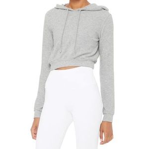 Alo yoga crop hoodie